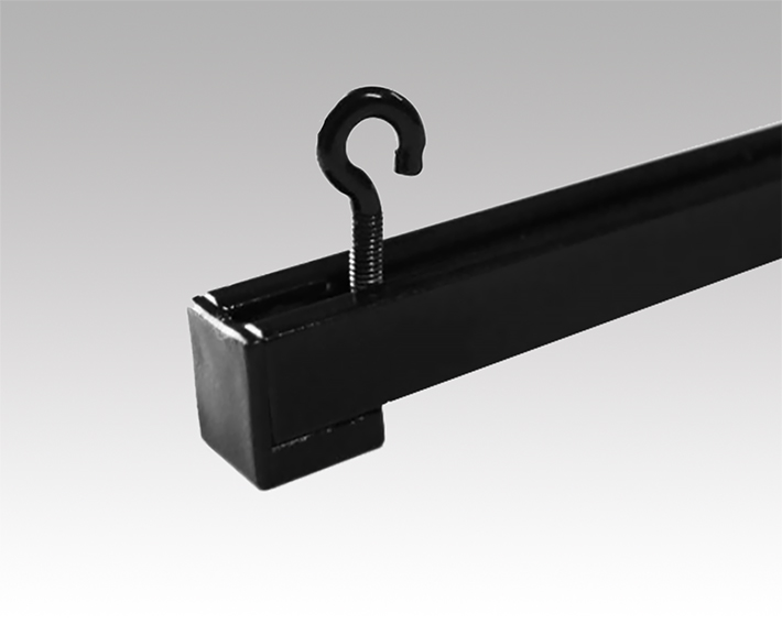 Ophængsskinne 600mm for T-profil Sort i gruppen Produkter / Tilbehør hos Nokalux (955188-2)