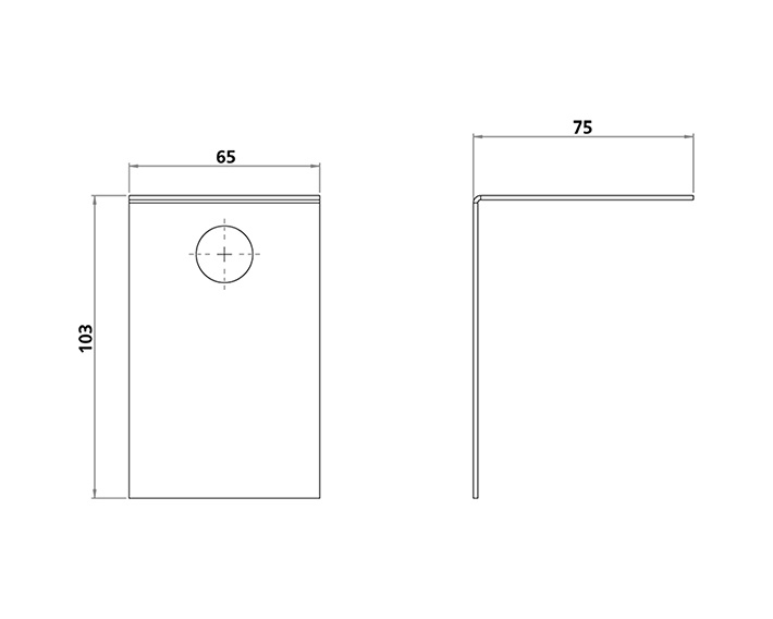 Beslag til systemloft
