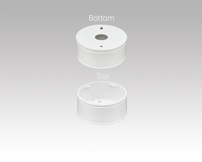 Utanpålliggande Låda Occu MP 4M